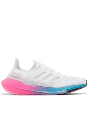 Adidas Women's UltraBoost 22 'White Gradient' Running Lace-up Sneakers 8.5